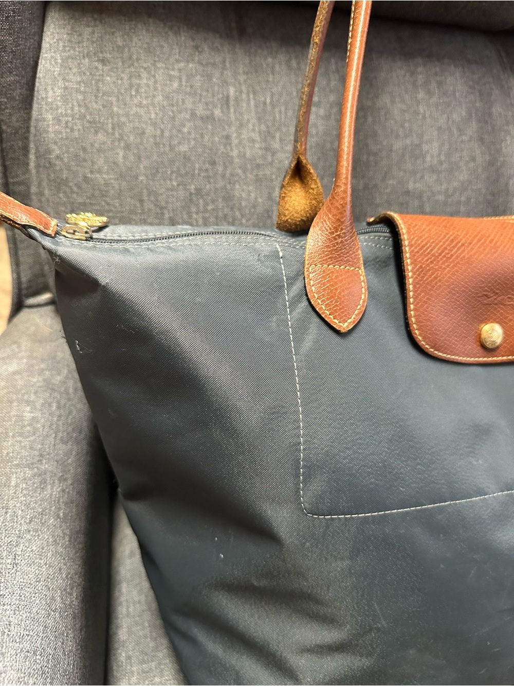 Longchamp Le Pliage Shopping Modèle Déposé Classic Tote - Picture 5 of 16